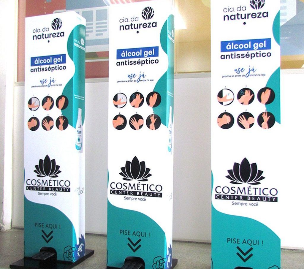 Totens de Álcool em Gel